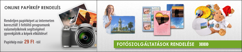 Digitális fotókidolgozás, fényképes naptár, ajándéktárgy, poszter rendelés a FotoMarketen!