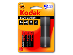 Kodak 9 LED-es fekete elemlmpa