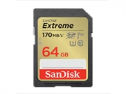 Sandisk SDXC Extreme 64GB UHS-1 CL10 memriakrtya